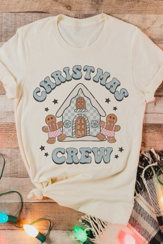 CHRISTMAS CREW GRAPHIC TEE