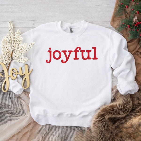 Joyful Bold Graphic Sweatshirt