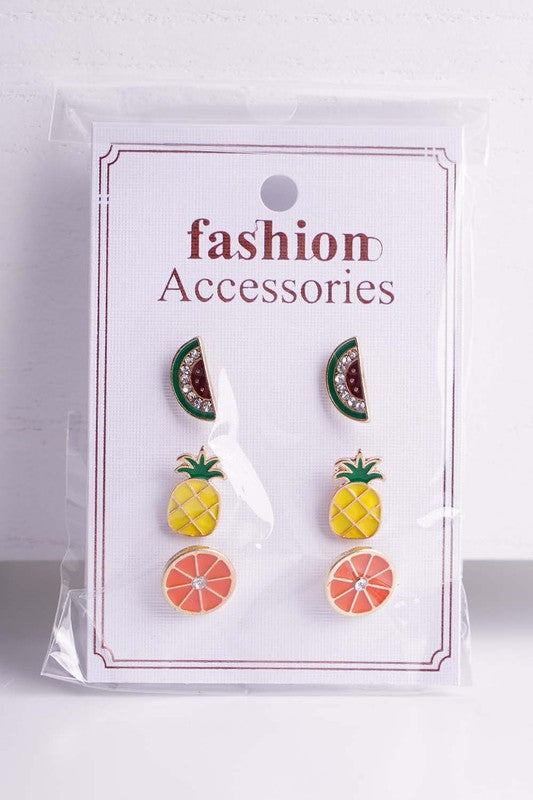 Fruit Earrings