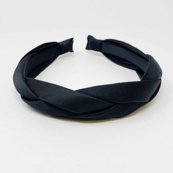 Satin Silk Braid Headband