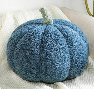 Pumpkin Fall boucle pillows, full pillow