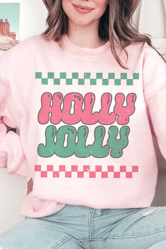 HOLLY JOLLY Graphic Sweatshirt