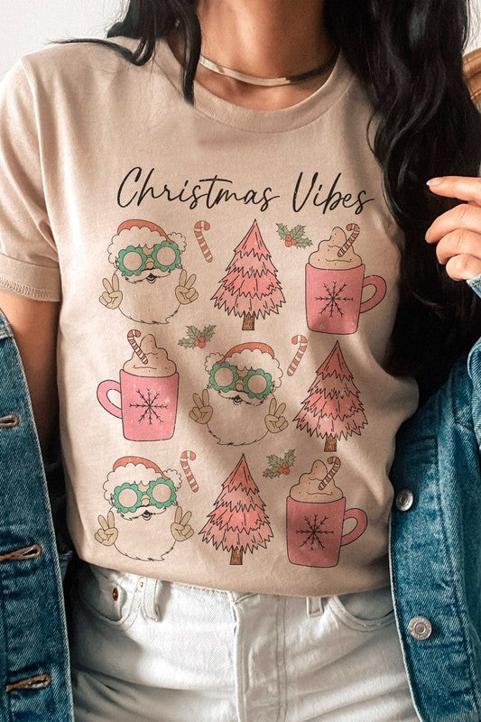 CHRISTMAS VIBES Graphic Tee