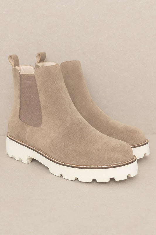 Chunky, Sole, Chelsea, Boot